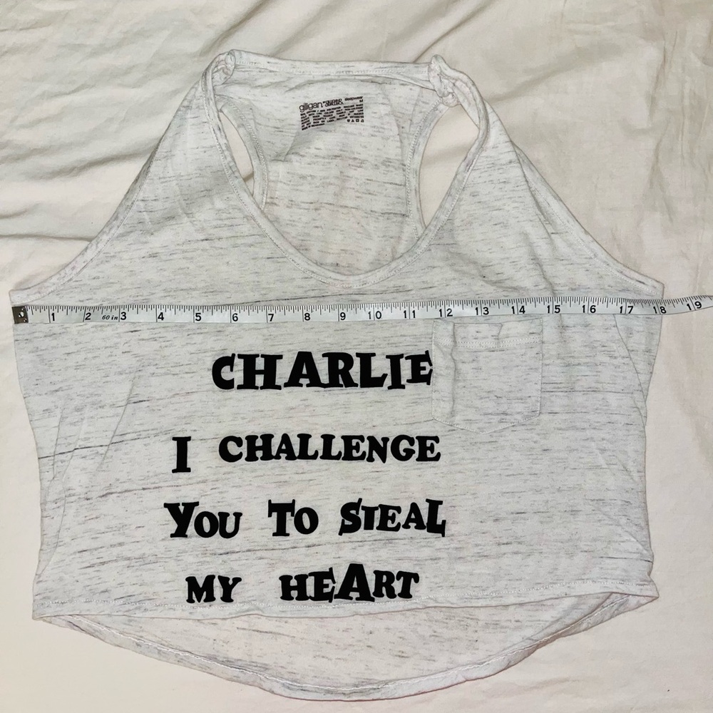 Funny Cropped Racerback - Picture 4 of 4
